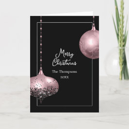 Kerst familie foto collage kerstkaart feestdagen kaart