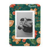 Kerst Familie Foto Merry Magneet (Verticaal)