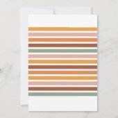 Kerst familie foto met moderne typografie feestdagenkaart (Achterkant)