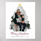 Kerst familie foto Poster en print (Voorkant)