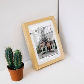 Kerst familie foto Poster en print