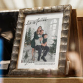 Kerst familie foto Poster en print