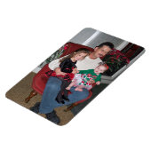 Kerst Familie Foto Sjabloon 4 x 6 Kleinkinderen Magneet (Linkerzijde)