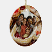 Kerst Familie Foto Sugar Cookie Ornament (Rechts)
