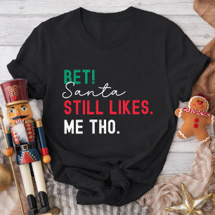 Kerst Familie Matching Grappige Stoute Lijst Gen Z T-shirt
