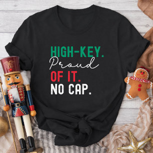 Kerst Familie Matching Grappige Stoute Lijst Gen Z T-shirt