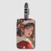 Kerst Fantasy: Vakantie Romance Bagagelabels 2 (Voorkant (verticaal))