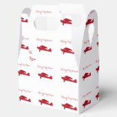 Kerst Favor Boxes Noordpool Vliegtuig Bedankdoosjes (Geopend)