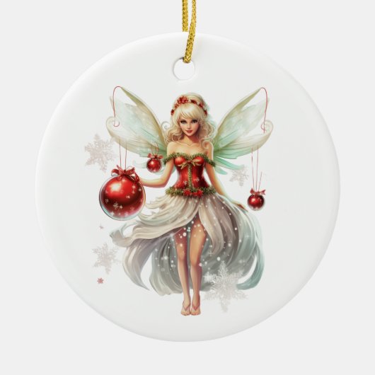 Kerst fee Ornament (Voorkant)