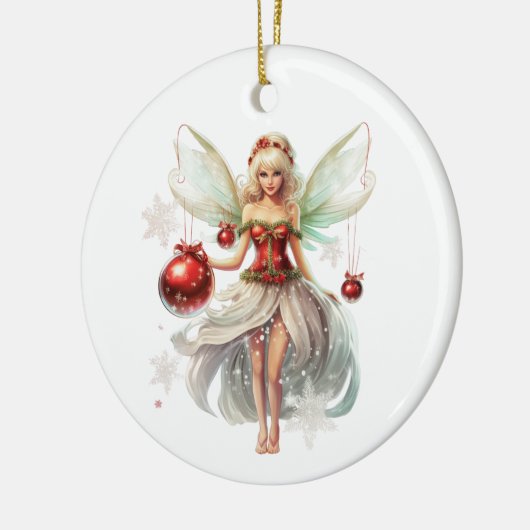 Kerst fee Ornament (Links)