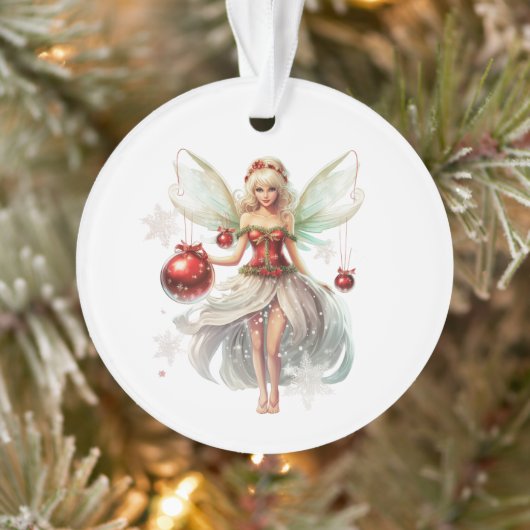 Kerst fee Ornament (Boom)