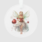 Kerst fee Ornament (achterkant)