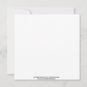 Kerst, feest, uitnodiging, Kerstman, Claus, sneeuw Kaart (Achterkant)