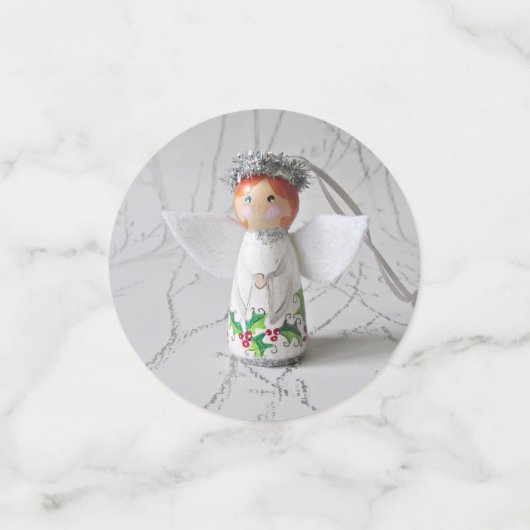 Kerst Feest van de Feestelijke Winter Confetti (Kleine voorkant)