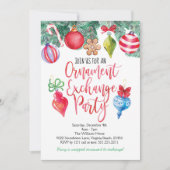 Kerst-feest voor sierdoeleinden kaart (Voorkant)