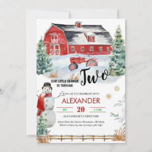 Kerst Feestdagen Feest Verjaardagsuitnodiging Kaart