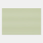 Kerst Feestdagen Groen Wit Vrolijk en helder Inpakpapier Vel (Voorkant 3)