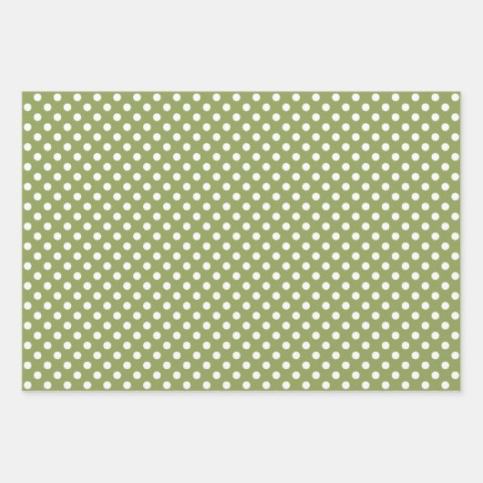 Kerst Feestdagen Groen Wit Vrolijk en helder Inpakpapier Vel (Voorkant 2)