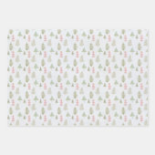 Kerst Feestdagen Hygge Nordic Holly Berries Inpakpapier Vel (Voorkant 2)