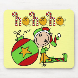 Kerst Feestdagen Jingle Bells Elf Muismat