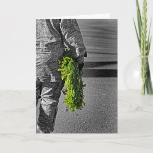 Kerst Feestdagen Kaart (Voorkant)