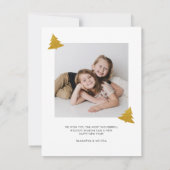 Kerst Feestdagen Kinder Foto Custom (Achterkant)
