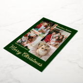 Kerst feestdagen Moderne Typografie Fotocollage (Gedraaid)