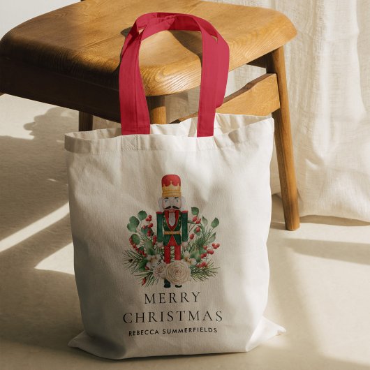 Kerst Feestdagen Notenkraker Familie Keepsake Tote Bag