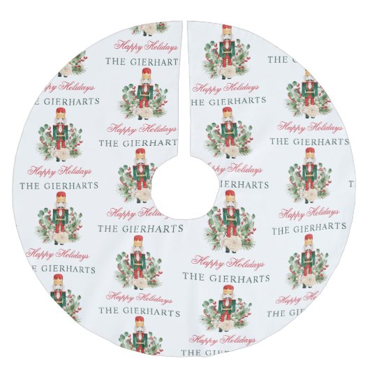 Kerst Feestdagen Notenkraker Family Script Kerstboom Rok (Voorkant)