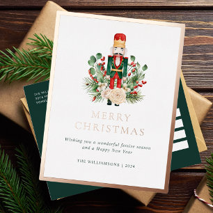 Kerst Feestdagen Notenkraker Groen Elegant
