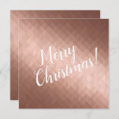 Kerst-feestdagen roos gouden vormgeving (Voorkant / Achterkant)