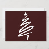 Kerst feestdagen Script Familie Fotocollage Feestdagenkaart (Achterkant)