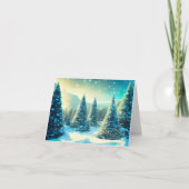 Kerst Feestdagen Winter Wonderland Personaliseren (Voorkant)
