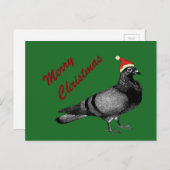 kerst feestdagenkaart (Voorkant / Achterkant)