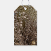 Kerst Feestelijke Elegant Goud Zilver Cadeau Label Cadeaulabel (Achterkant)