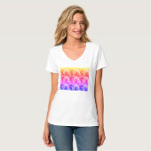 Kerst feestelijke fonteinen t-shirt (Voorkant volledig)