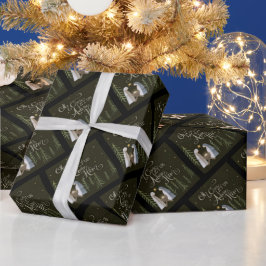Kerst Feestelijke Heilige Familie Jezus Inspirivit Cadeaupapier