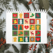 Kerst Feestelijke Vakantie Seizoen San Francisco,  Kalender