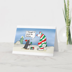 Kerst - Feestelijke vrienden Feestdagen Kaart