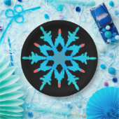 Kerst Fest Melamine Papieren Bordje (Feest)