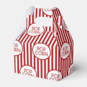 Kerst Film Nacht popcorn doos Bedankdoosjes (Achterkant)