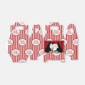 Kerst Film Nacht popcorn doos Bedankdoosjes (Uitgevouwen)