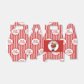 Kerst Film nacht popcorn party box Bedankdoosjes (Uitgevouwen)