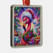 Kerst Flamingo Ornament (Rechts)