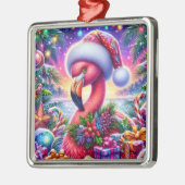 Kerst Flamingo Ornament (Links)