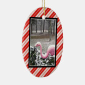 Kerst Flamingo Ornament (Rechts)