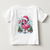 Kerst Flamingo Sublimatie Clipart (Achterkant)
