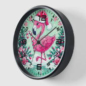 Kerst Flamingo Sublimatie Clipart-10424 (Hoek)