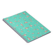 Kerst Flamingo Twist notitieboek (Rechterzijde)