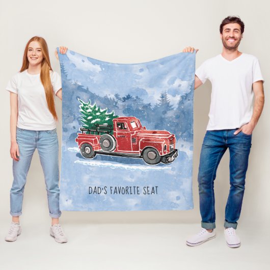  kerst fleece deken (In situ)